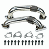 6.6L Duramax Heavy Duty Ugraded 304SS Up Pipes W/ Gaskets 01-16 GMC Chevy